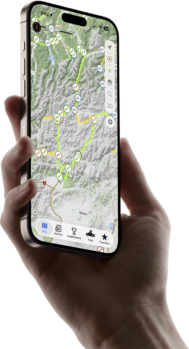 4WD Tracks, Campsites & Adventure Maps - Overland Navigator by Overland NZ